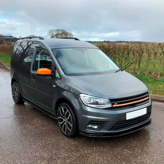Oneway Frontspoiler passend für Volkswagen Caddy MK4 2015-2020 - Schwarz glänzend