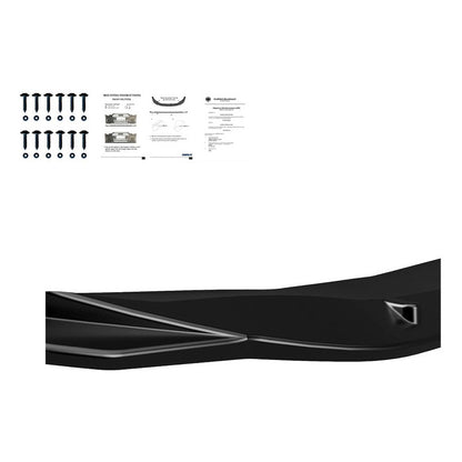 Oneway Frontspoiler passend für BMW i4 G26 M-Pack 2021- & 4er G26 M-Pack/M440i 2021- - Schwarz glänzend