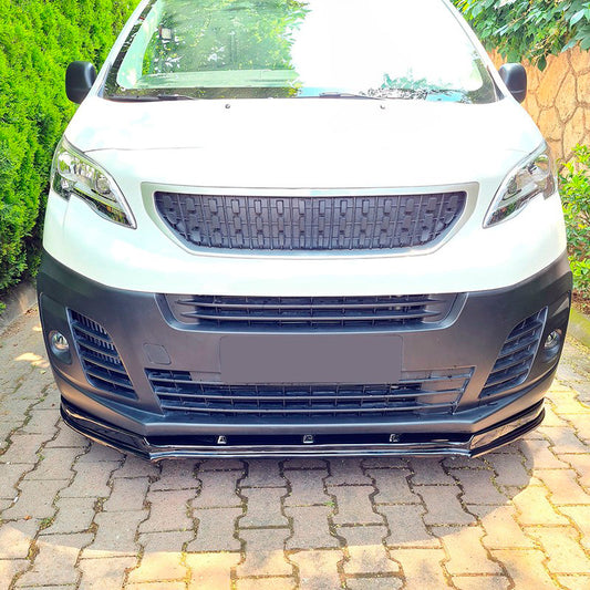 Oneway Frontspoiler passend für Peugeot Expert 3.Gen. 2016- - Schwarz glänzend