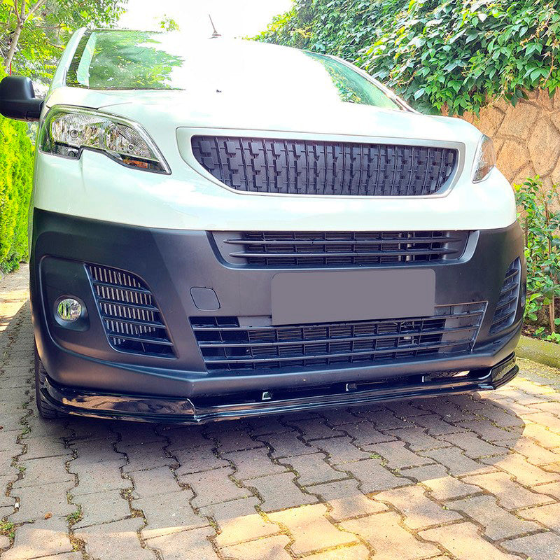 Oneway Frontspoiler passend für Peugeot Expert 3.Gen. 2016- - Schwarz glänzend