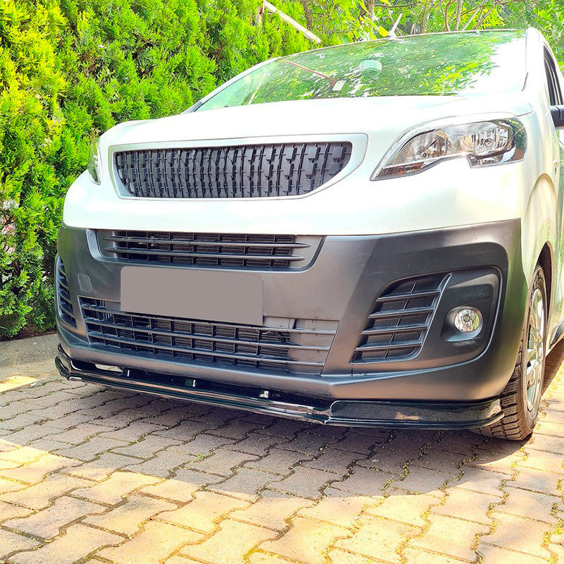 Oneway Frontspoiler passend für Peugeot Expert 3.Gen. 2016- - Schwarz glänzend