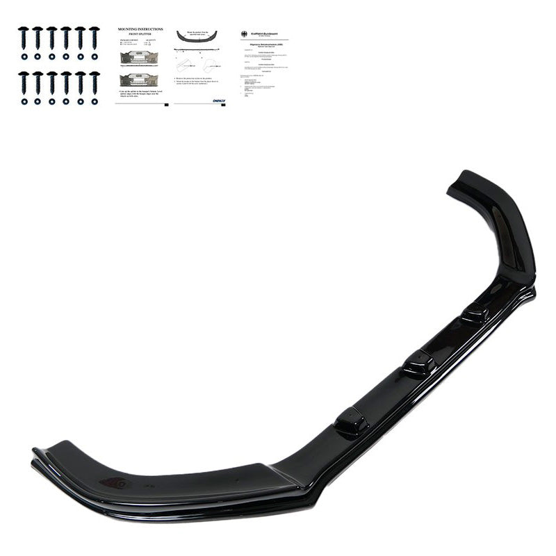 Oneway Frontspoiler passend für Peugeot Expert 3.Gen. 2016- - Schwarz glänzend