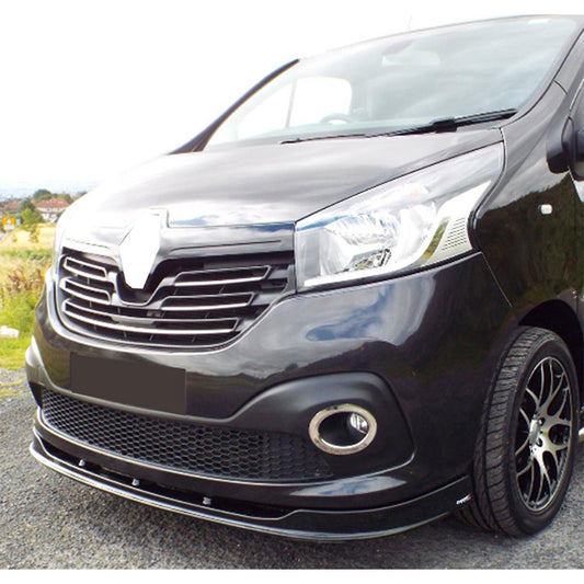 Oneway Frontspoiler passend für Renault Trafic X82 2014-2018 - Schwarz glänzend
