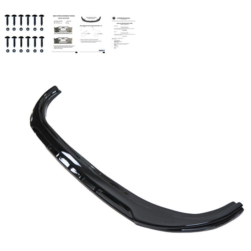 Oneway Frontspoiler passend für Ford Transit MK7 2006-2014 - Schwarz glänzend