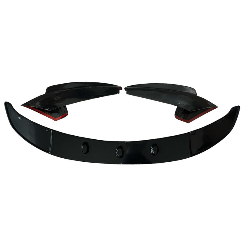 Oneway Frontspoiler passend für BMW 5er F10/F11 M-Pack 2011-2016 mit Flaps - Schwarz glänzend
