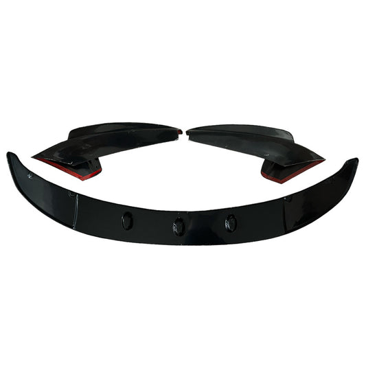 Oneway Frontspoiler passend für BMW 5er F10/F11 M-Pack 2011-2016 mit Flaps - Schwarz glänzend