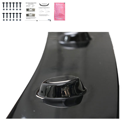 Oneway Frontspoiler passend für BMW 5er F10/F11 M-Pack 2011-2016 mit Flaps - Schwarz glänzend