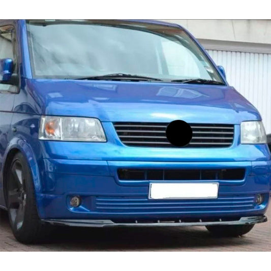 Oneway Frontspoiler passend für Volkswagen Transporter T5 2003-2009 - Schwarz glänzend