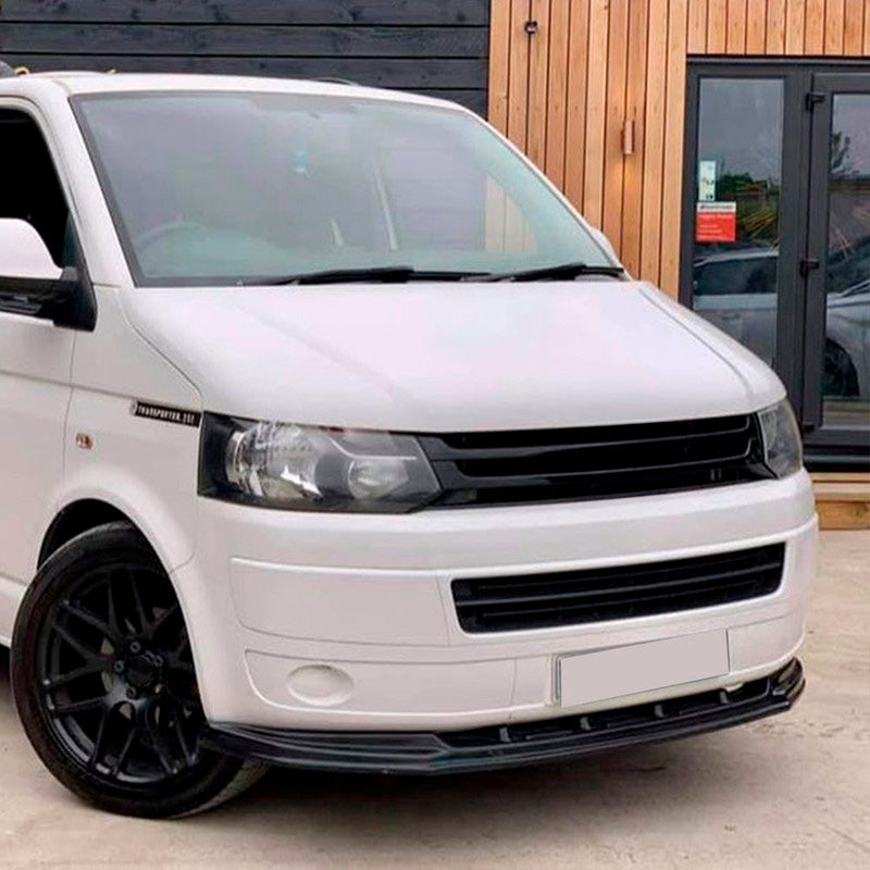 Oneway Frontspoiler passend für Volkswagen Transporter T5.1 2010-2015 - Schwarz glänzend