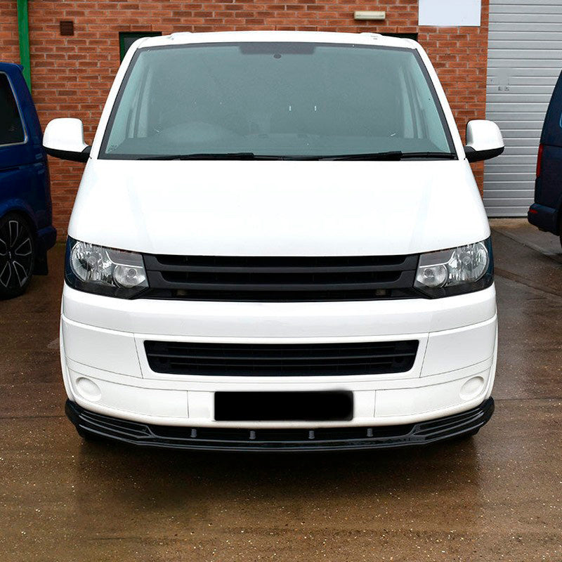 Oneway Frontspoiler passend für Volkswagen Transporter T5.1 2010-2015 - Schwarz glänzend