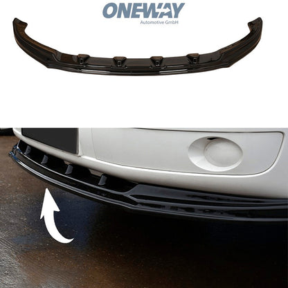 Oneway Frontspoiler passend für Volkswagen Transporter T5.1 2010-2015 - Schwarz glänzend