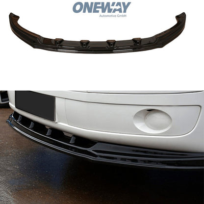 Oneway Frontspoiler passend für Volkswagen Transporter T5.1 2010-2015 - Schwarz glänzend