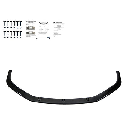 Oneway Frontspoiler passend für Volkswagen Transporter T6 Sportline 2015-2019 - Schwarz glänzend