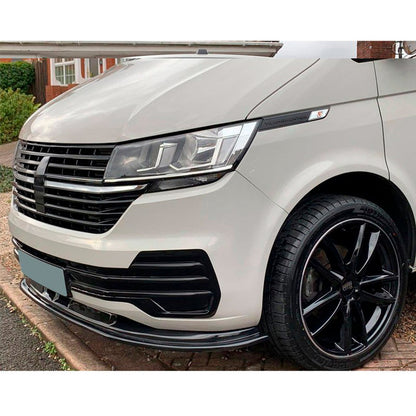 Oneway Frontspoiler passend für Volkswagen Transporter T6.1 2020-2022 - Schwarz glänzend