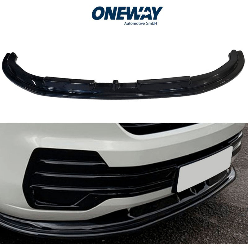 Oneway Frontspoiler passend für Volkswagen Transporter T6.1 2020-2022 - Schwarz glänzend