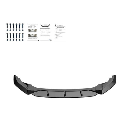 Oneway Frontspoiler passend für Volkswagen Golf VII HB/Variant R/R Line 2013-2016 - Version 2 - Schwarz glänzend