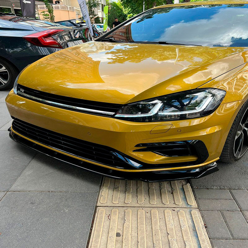 Oneway Frontspoiler passend für Volkswagen Golf VII (7.5) HB/Variant R 2017-2020 - Schwarz glänzend