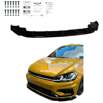Oneway Frontspoiler passend für Volkswagen Golf VII (7.5) HB/Variant R 2017-2020 - Schwarz glänzend