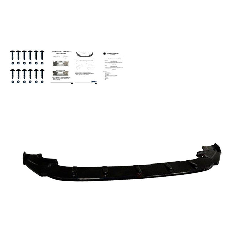 Oneway Frontspoiler passend für Volkswagen Golf VII (7.5) HB/Variant R 2017-2020 - Schwarz glänzend