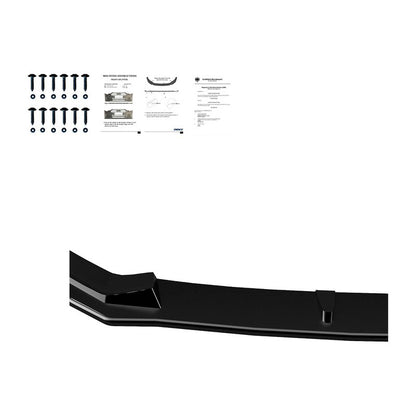 Oneway Frontspoiler passend für Audi S3 8V Limousine 2016-2020 - Schwarz glänzend