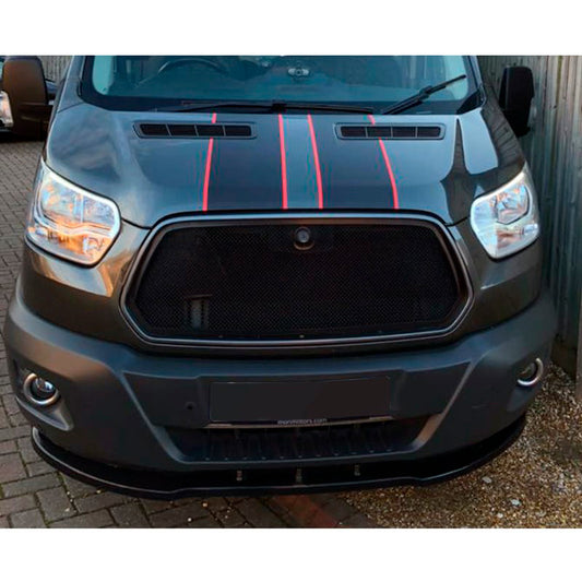 Oneway Frontspoiler passend für Ford Transit MK8 2014-2019 - Schwarz glänzend