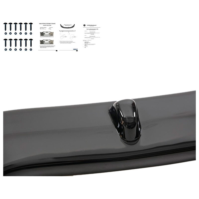 Oneway Frontspoiler passend für Ford Transit MK8 2014-2019 - Schwarz glänzend