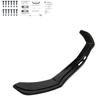 Oneway Frontspoiler passend für Mercedes C-Klasse W205 C43 AMG Limousine/Kombi 2016-2018 - Schwarz glänzend