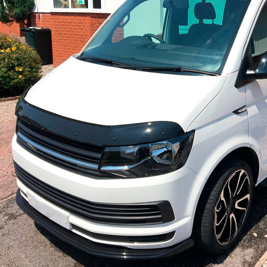 Oneway Frontspoiler passend für Volkswagen Transporter T6 2015-2019 - Schwarz glänzend