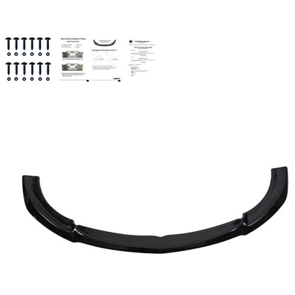 Oneway Frontspoiler passend für Mercedes E-Klasse E63 AMG Kombi/Limousine S213/W213 2017-2021 - Schwarz glänzend