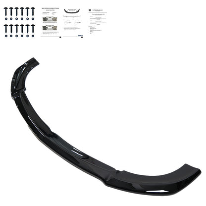 Oneway Frontspoiler passend für Mercedes E-Klasse E63 AMG Kombi/Limousine S213/W213 2017-2021 - Schwarz glänzend