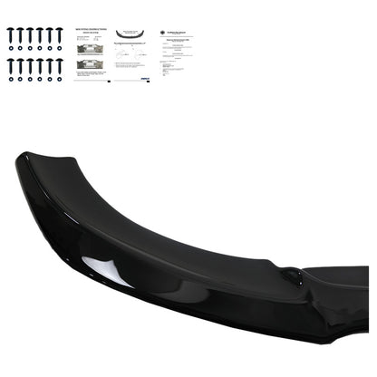 Oneway Frontspoiler passend für Mercedes E-Klasse E63 AMG Kombi/Limousine S213/W213 2017-2021 - Schwarz glänzend