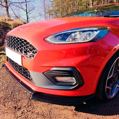 Oneway Frontspoiler passend für Ford Fiesta MK8 ST/ST-Line 2017-2021 - Schwarz glänzend