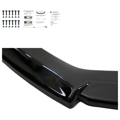 Oneway Frontspoiler passend für Seat Leon (5F) HB/SC/ST FR/Cupra Facelift 2017-2020 - Schwarz glänzend