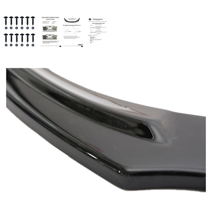 Oneway Frontspoiler passend für Opel Astra J OPC/VXR 2009-2015 - Schwarz glänzend