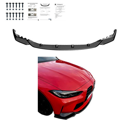Oneway Frontspoiler passend für BMW M3 G80 & M4 G82 2021- - Schwarz glänzend