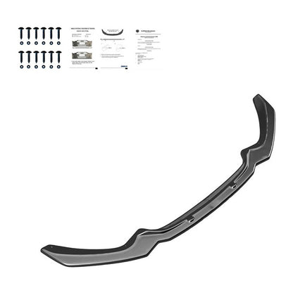 Oneway Frontspoiler passend für BMW 1er F20/F21 M-Power Facelift 2015-2019 - Schwarz glänzend