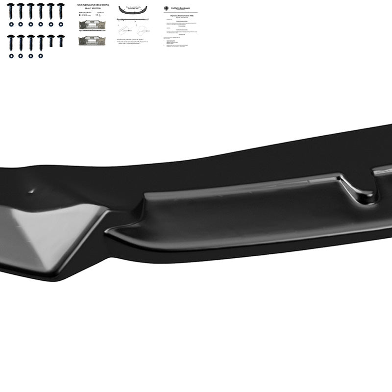 Oneway Frontspoiler passend für BMW Z4 G29 M-Pack 2018- - Schwarz glänzend