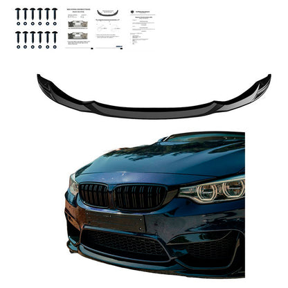 Oneway Frontspoiler passend für BMW M3 F80 2014-2018 & M4 F82 2014-2021 - Schwarz glänzend