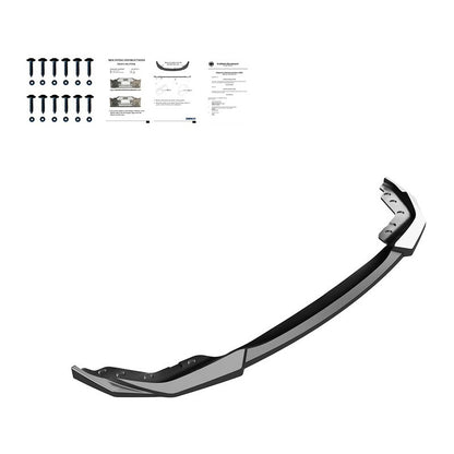 Oneway Frontspoiler passend für BMW 3er G20/G21 M-Pack 2018-2022 - Schwarz glänzend