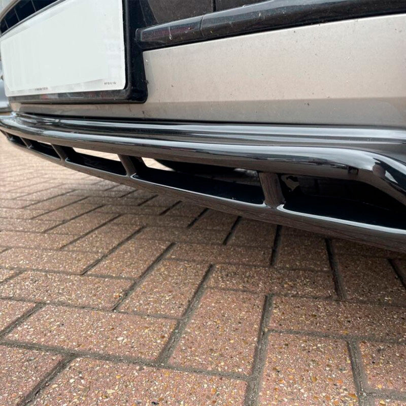 Oneway Frontspoiler passend für Volkswagen Transporter T6.1 2020-2022 - Version 3 - Schwarz glänzend