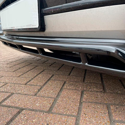Oneway Frontspoiler passend für Volkswagen Transporter T6.1 2020-2022 - Version 3 - Schwarz glänzend