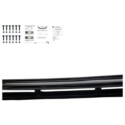 Oneway Frontspoiler passend für Volkswagen Transporter T6.1 2020-2022 - Version 3 - Schwarz glänzend