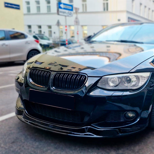 Oneway Frontspoiler passend für BMW 3er E92/E93 M-Sport 2010-2013 - Schwarz glänzend