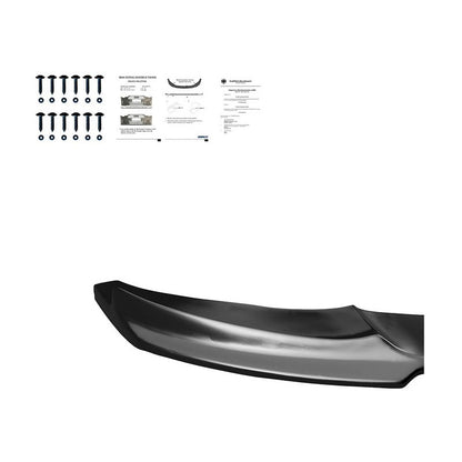 Oneway Frontspoiler passend für BMW 4er F32/F33/F36 M-Pack 2013-2019 - Schwarz glänzend