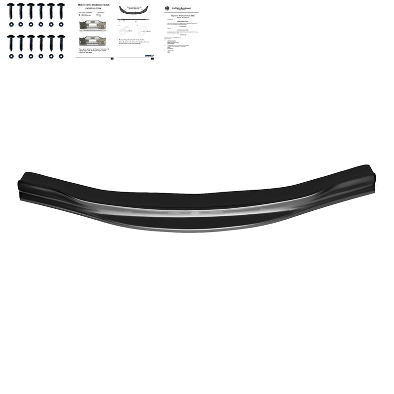Oneway Frontspoiler passend für BMW M5 F10/F11 2011-2016 - Schwarz glänzend