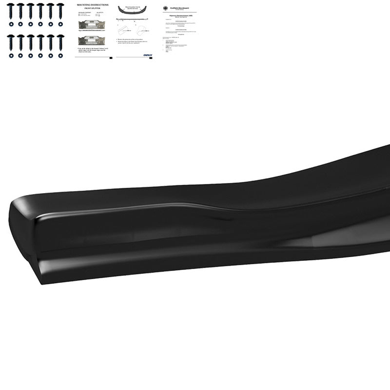 Oneway Frontspoiler passend für BMW M5 F10/F11 2011-2016 - Schwarz glänzend