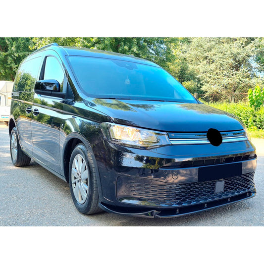 Oneway Frontspoiler passend für Volkswagen Caddy MK5 2020- - Schwarz glänzend