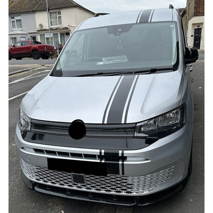 Oneway Frontspoiler passend für Volkswagen Caddy MK5 2020- - Schwarz glänzend