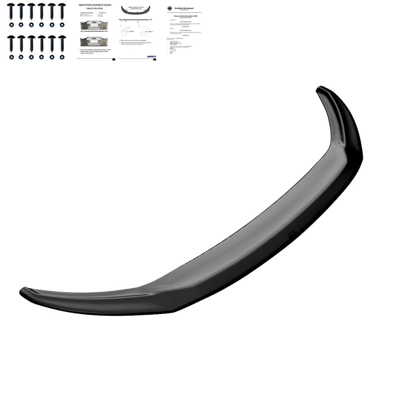 Oneway Frontspoiler passend für Skoda Superb 3V HB/Kombi 2015-2018 - Schwarz glänzend