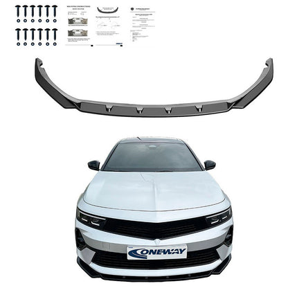 Oneway Frontspoiler passend für Opel Astra L HB/ST 2021- - Schwarz glänzend